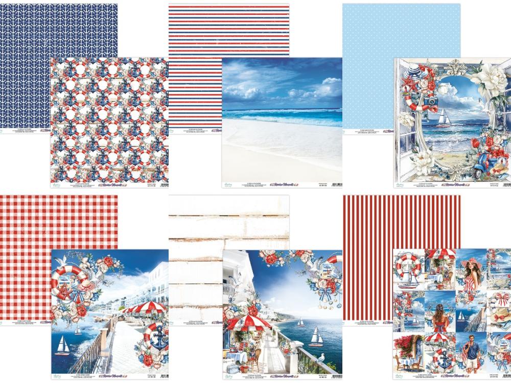 Mintay Papers Riviera Moments 8x8 Paper Pad