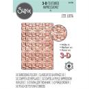 3D Textured Embossing Folder Adorned Tile 664426