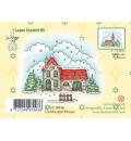 Leane Creatief - Stamp Winter landscape House