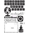 SALE Prima Marketing Clingstempel School Memories