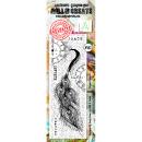 AALL & Create Clear Stamp Border #163 Elegant Peacock