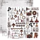 13@rts Paper Sheet 12x12 Industrial Zone My Style #08