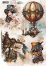 Alchemy of Art A4 Reispapier Steampunk Dream 01