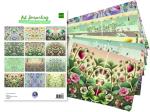FB2503 Art Journaling & Card Making Backgrounds by Fairybells Spring Set