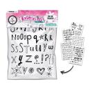 Art by Marlene Rub on Sticker Alphabet & Quotes Essentials #01