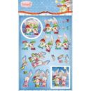 Bebunni Christmas A4 Decoupage Sheet