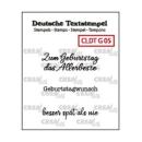 CREAlies Clear Stamp Geburtstag #5