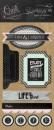 SALE My Mind Eye´s Chalk Studio Layered Stickers #1022