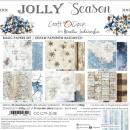 Craft O Clock Jolly Season 8x8 Paper Pad Basic