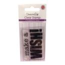 Dovecraft Clear Stamps - Wishes