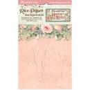DFSAK6039 Stamperia House of Roses A6 Rice Paper Backgrounds SET