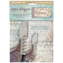 DFSAK6042 Stamperia Venice City of Art A6 Rice Paper Backgrounds SET