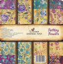 Decorer 6x6 Paper Pad Fantasy Flowers