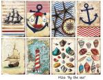 Decorer Mini Scrapbook Paper Set By the Sea