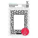 DoCrafts XCUT Embossing Folder Holly