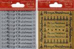 Dovecraft Christmas Basics Peel-Off Stickers