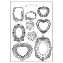 K3PTA4571 Stamperia A4 Mould Precious Frames