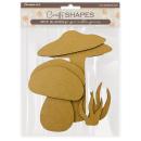 KLSM44 Stamperia Hidden Grove MDF Crafty Shapes Blanks Mushrooms