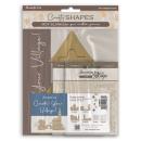 KLSM4X01 Stamperia Silent Sea MDF Crafty Shapes Blanks Village