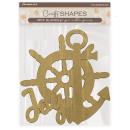 KLSM51 Stamperia Silent Sea MDF Crafty Shapes Blanks Anchor