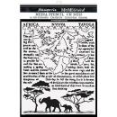 Stamperia Thick Stencil Savana Africa KSTD099