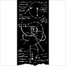 KSTDL116 Stamperia Silent Sea Stencil Fossil
