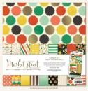 SALE My Mind Eye´s 12x12 Paper Pack Market Street Nob Hill