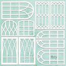 Mintay Chippies Decor Windows Set #D18