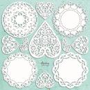 Mintay Chippies Doilies Set, 11 pcs #D7