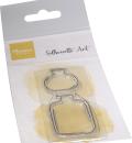 Marianne Design Silhouette Art Stamp Vases CS1121