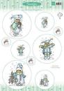 Marianne Design A4 Bogen Card Topper Snoesjes #2