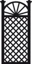 Marianne Design Craftables Trellis Flower CR1262