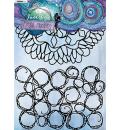 SL Mask Stencil Just Lou Circles and Mandala #20