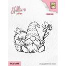 NCCS045 Nellie Snellen Clear Stamp Gnom with Easter Basket