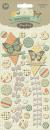 Pink Paislee Prairie Hill Chipboard Pops #00596