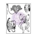 Prima Marketing Clear Stamp Tea Cups