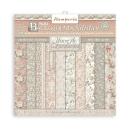 Stamperia 12x12 Paper Pad Maxi Background You and Me SBBL114