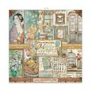 Stamperia 8x8 Paper Pad Atelier des Artes #SBBS33