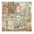 Stamperia 8x8 Paper Pad Sir Vagabond Aviator SBBS61