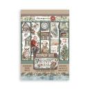 SBW223 Stamperia The Owl's House A5 Washi Pad (8pcs)