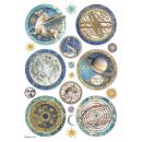 Stamperia A4 Reispapier Rounds DFSA4731