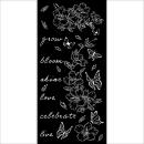 Stamperia Secret Diary Stencil Butterflies KSTDL94
