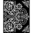 Stamperia Stencil Magic Forest Door Ornaments KSTD130