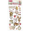 Stamperia Chipboard 15x30cm Alice DFLCB39