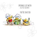 Stamping Bella Cling Stamp Iron Chef Chicks