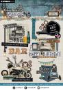 Studio Light Gearhead's Workshop A5 Die-Cut Paper Pad Paper Elements #185