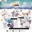 Studio Light Die-cut Block Paper Elements Moon Flower #20