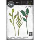 Tim Holtz Bigz Large Die Festive Stems #664757