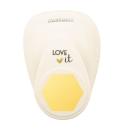 Vaessen Creative Love It Punch Hexagon 25mm