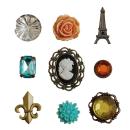 Vaessen Creative Vintage Brads Paris